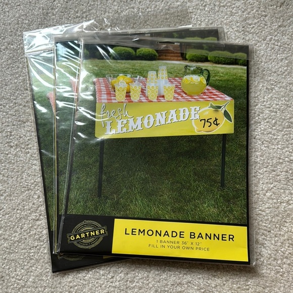 Gartner Lemonade Banner - Picture 1 of 2